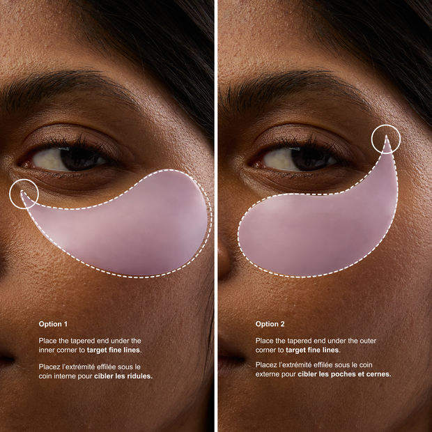 Patchs pour les yeux défatiguants express - Instant-Lift ™ 1 paire