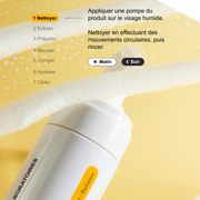 Mousse nettoyante active au BHA